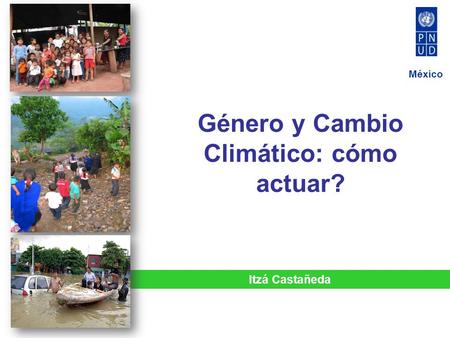 Género y Cambio Climático: cómo actuar?