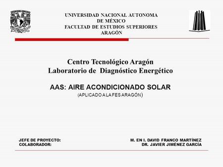 Centro Tecnológico Aragón Laboratorio de Diagnóstico Energético