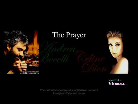 Andrea Céline Bocelli Dion The Prayer