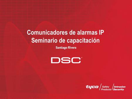 Comunicadores de alarmas IP Seminario de capacitación