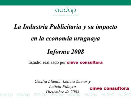 La Industria Publicitaria y su impacto en la economía uruguaya