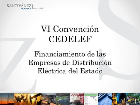 Financiamiento de las Empresas de Distribución Eléctrica del Estado