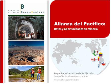 Alianza del Pacífico: Retos y oportunidades en minería