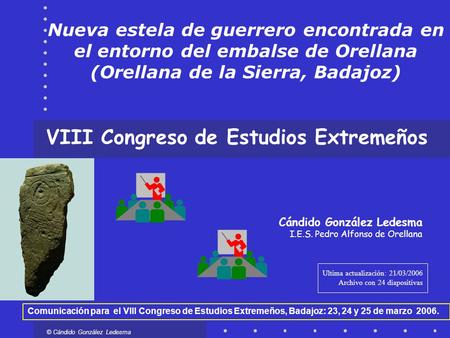 VIII Congreso de Estudios Extremeños