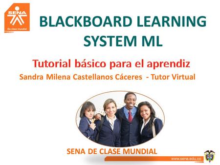 BLACKBOARD LEARNING SYSTEM ML