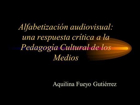 Aquilina Fueyo Gutiérrez