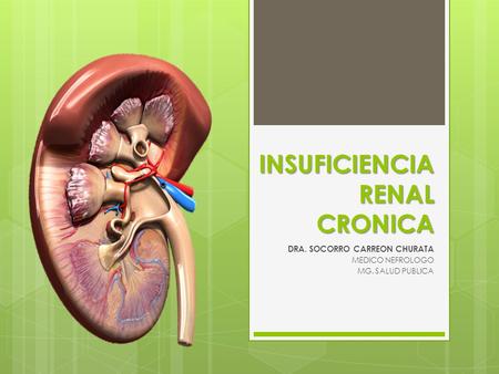 INSUFICIENCIA RENAL CRONICA