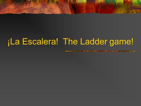 ¡La Escalera! The Ladder game!. atlético A él le gustan los deportes. Él juega al fútbol. Michael Jordan.