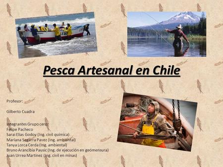 Pesca Artesanal en Chile