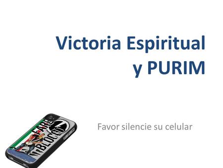 Victoria Espiritual y PURIM