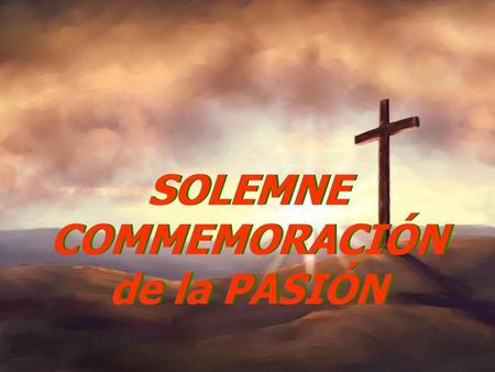 SOLEMNE COMMEMORACIÓN