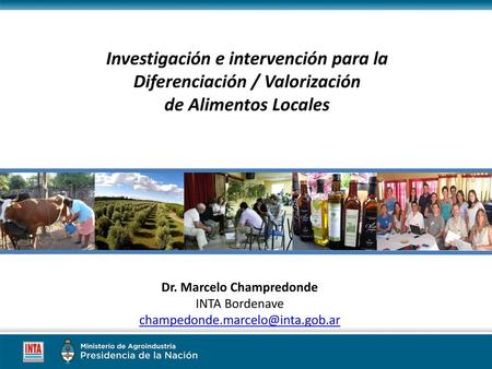 Investigación e intervención para la Diferenciación / Valorización