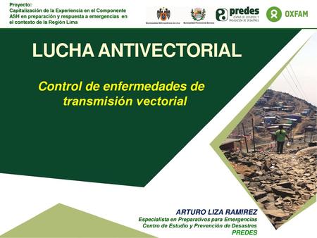 Control de enfermedades de transmisión vectorial