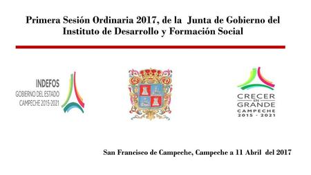 Primera Sesión Ordinaria 2017, de la Junta de Gobierno del