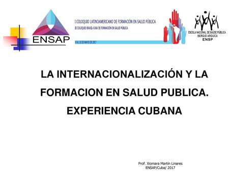 Prof. Xiomara Martín Linares