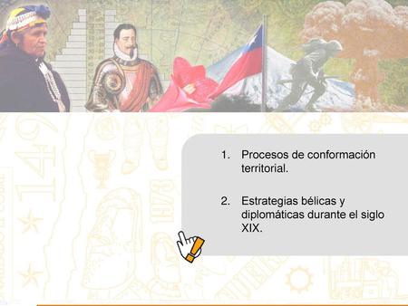 Procesos de conformación territorial.