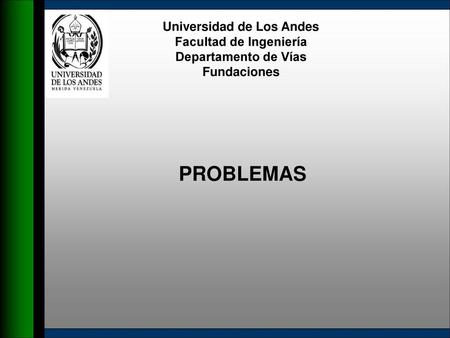Universidad de Los Andes Facultad de Ingeniería