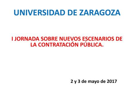 UNIVERSIDAD DE ZARAGOZA
