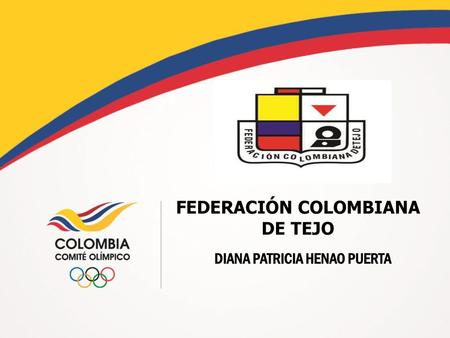FEDERACIÓN COLOMBIANA DE TEJO