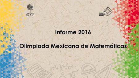 Olimpiada Mexicana de Matemáticas