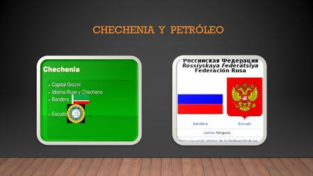 Chechenia y petróleo.