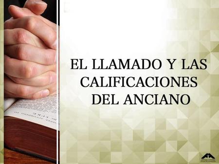LLAMADO, ELECCIÓN Y ORDENACIÓN