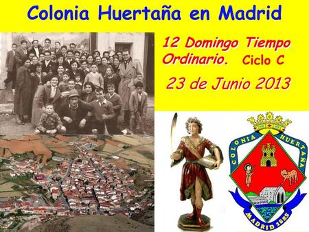 Colonia Huertaña en Madrid