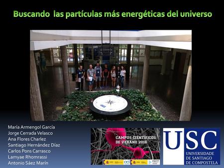 Buscando las partículas más energéticas del universo