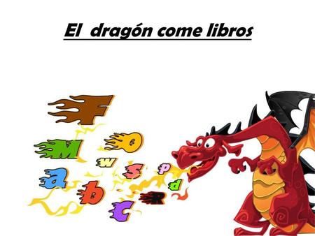 El dragón come libros.