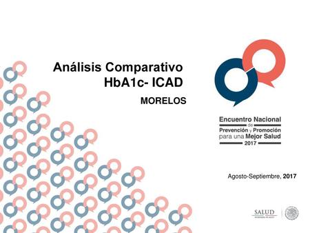 Análisis Comparativo HbA1c- ICAD MORELOS Agosto-Septiembre, 2017.