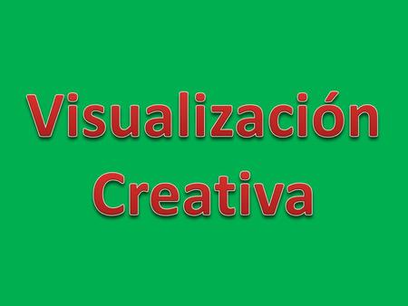 Visualización Creativa.