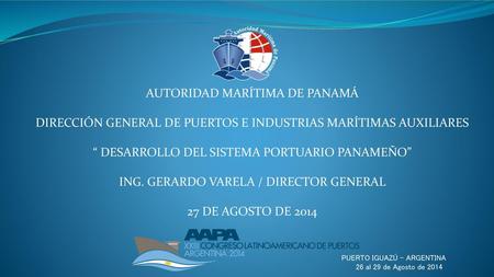 AUTORIDAD MARÍTIMA DE PANAMÁ