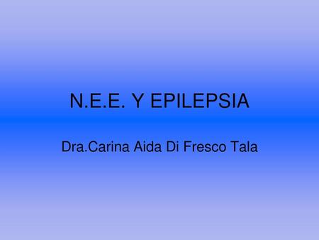 Dra.Carina Aida Di Fresco Tala