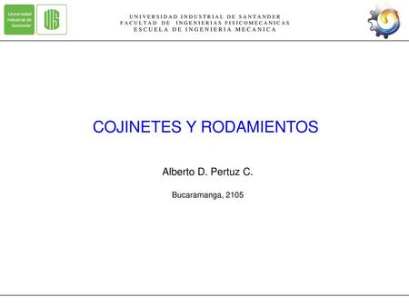 COJINETES Y RODAMIENTOS