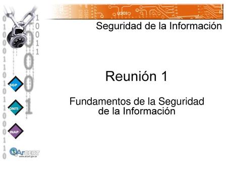 Fundamentos de la Seguridad