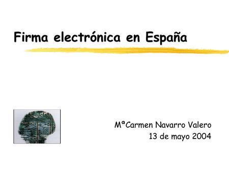 Firma electrónica en España