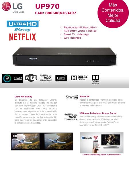 Controla el BluRay desde tu Smartphone