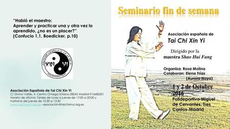 Asociación española de Tai Chi Xin Yi