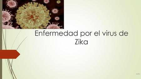 Enfermedad por el virus de Zika