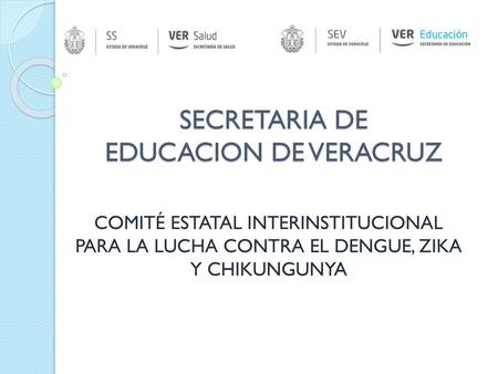 SECRETARIA DE EDUCACION DE VERACRUZ