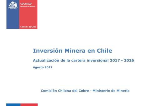 Inversión Minera en Chile