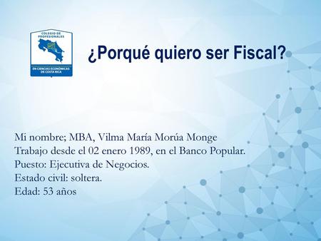 ¿Porqué quiero ser Fiscal?