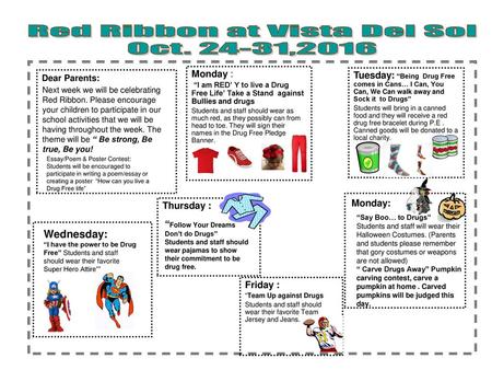 Red Ribbon at Vista Del Sol