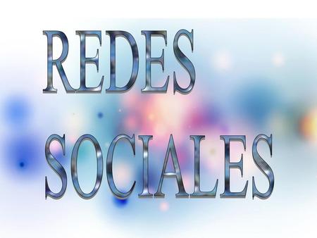 REDES SOCIALES.