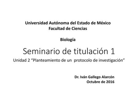 Seminario de titulación 1