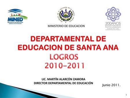 DEPARTAMENTAL DE EDUCACION DE SANTA ANA