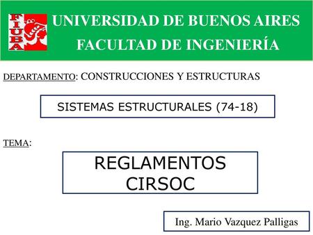 SISTEMAS ESTRUCTURALES (74-18)