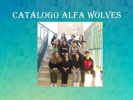 Catálogo alfa wolves.