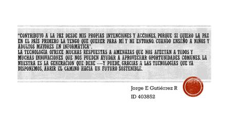 Jorge E Gutiérrez R ID Referencias.