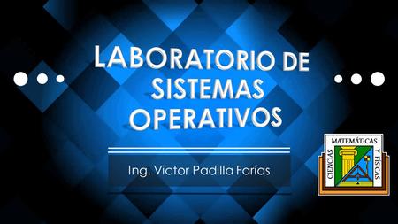 Ing. Victor Padilla Farías. LINUX INTRODUCCIÓN Si conserva un antiguo 386 ó 486, puede que lo quiera aprovechar con Linux. No va a alcanzar velocidades.